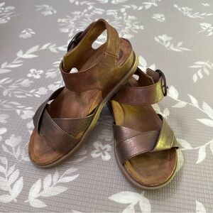 Women's Sofft Eurosoft Bali Sandals in Metallic Bronze